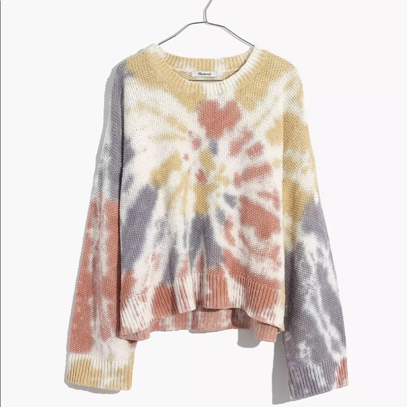 Madewell tie-dye Westford Pullover - Picture 4 of 7